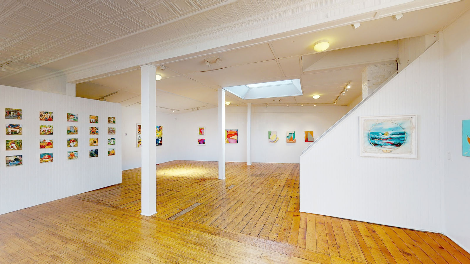 Installation view: Look Again: A Survey of Contemporary Painting