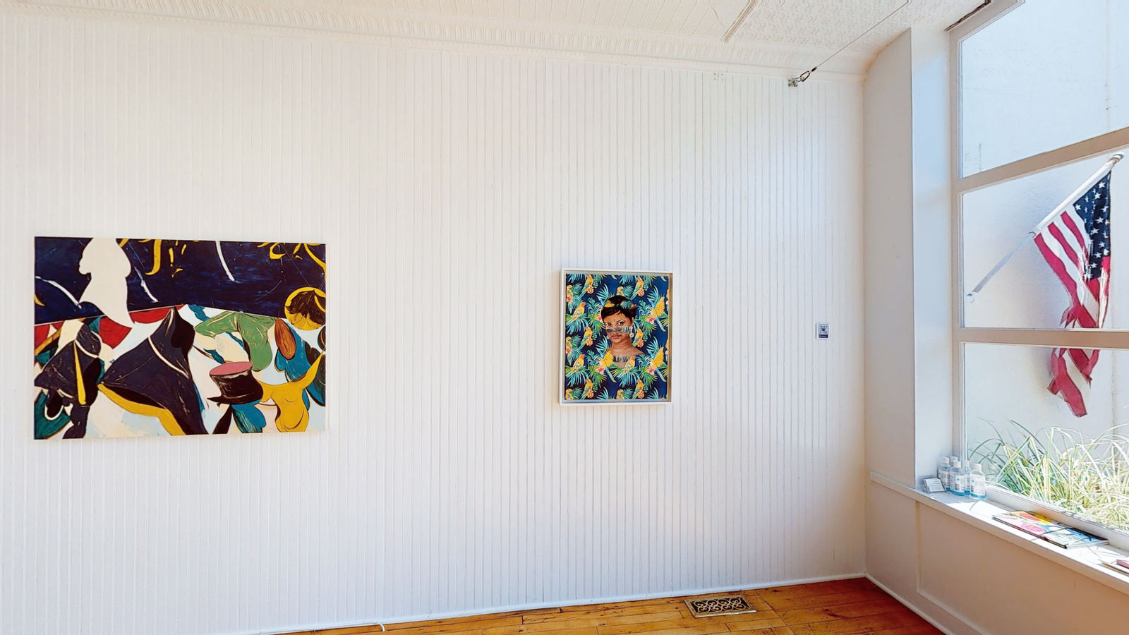 Installation view: Look Again: A Survey of Contemporary Painting