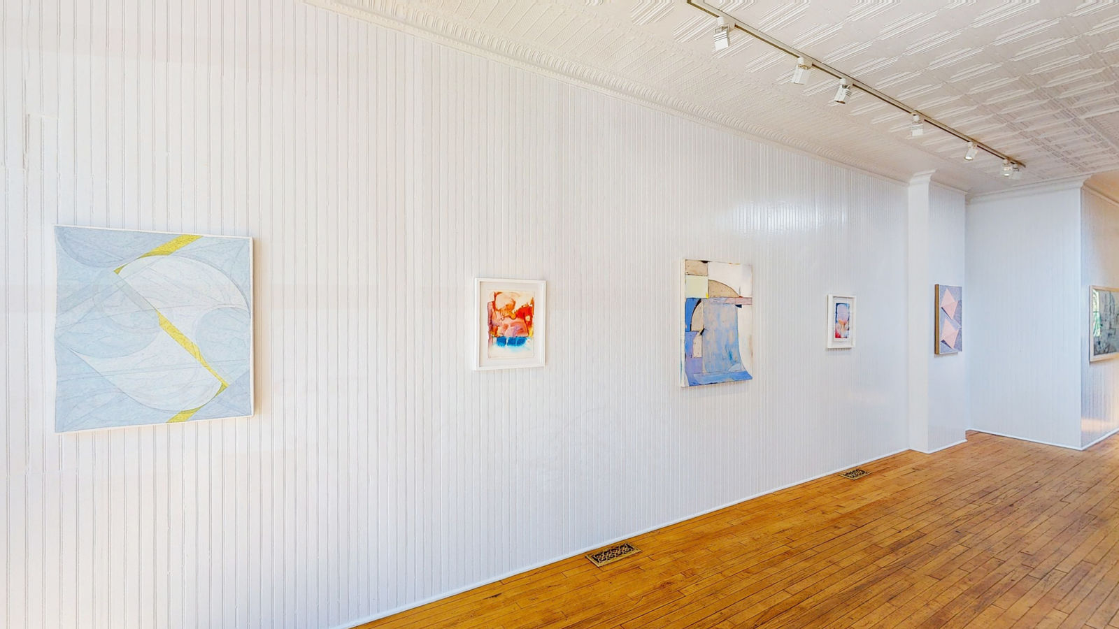 Installation view: Look Again: A Survey of Contemporary Painting