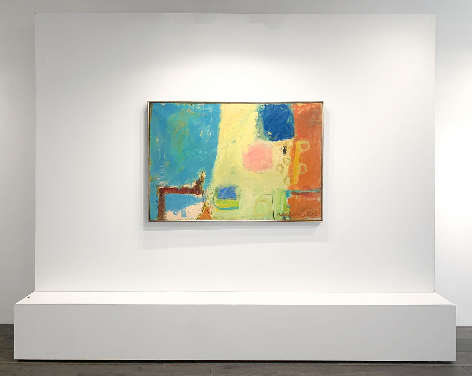 Installation view: Chloë Lamb: New September