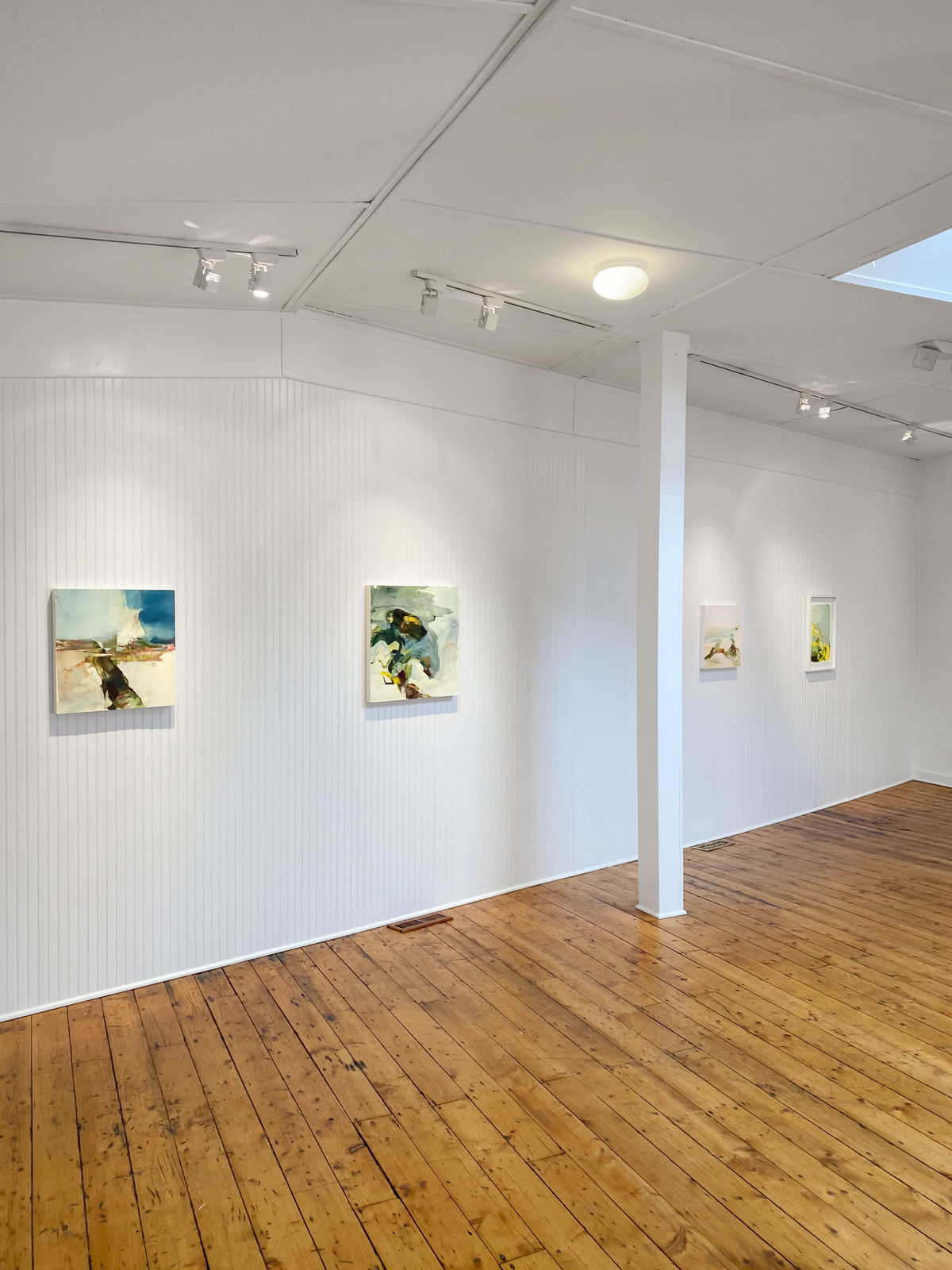 Installation view: A Way of Feeling: Thomas Agrinier, Hollis Heichemer, and Anna Pietrzak