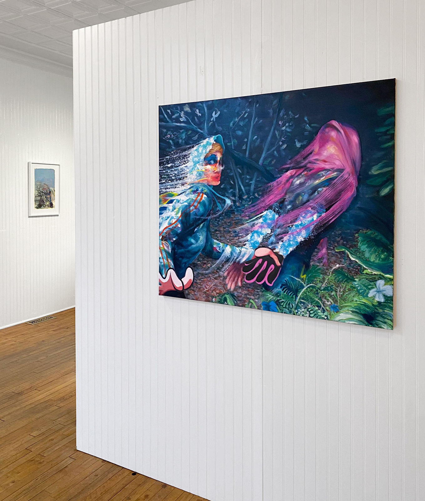 Installation view: A Way of Feeling: Thomas Agrinier, Hollis Heichemer, and Anna Pietrzak