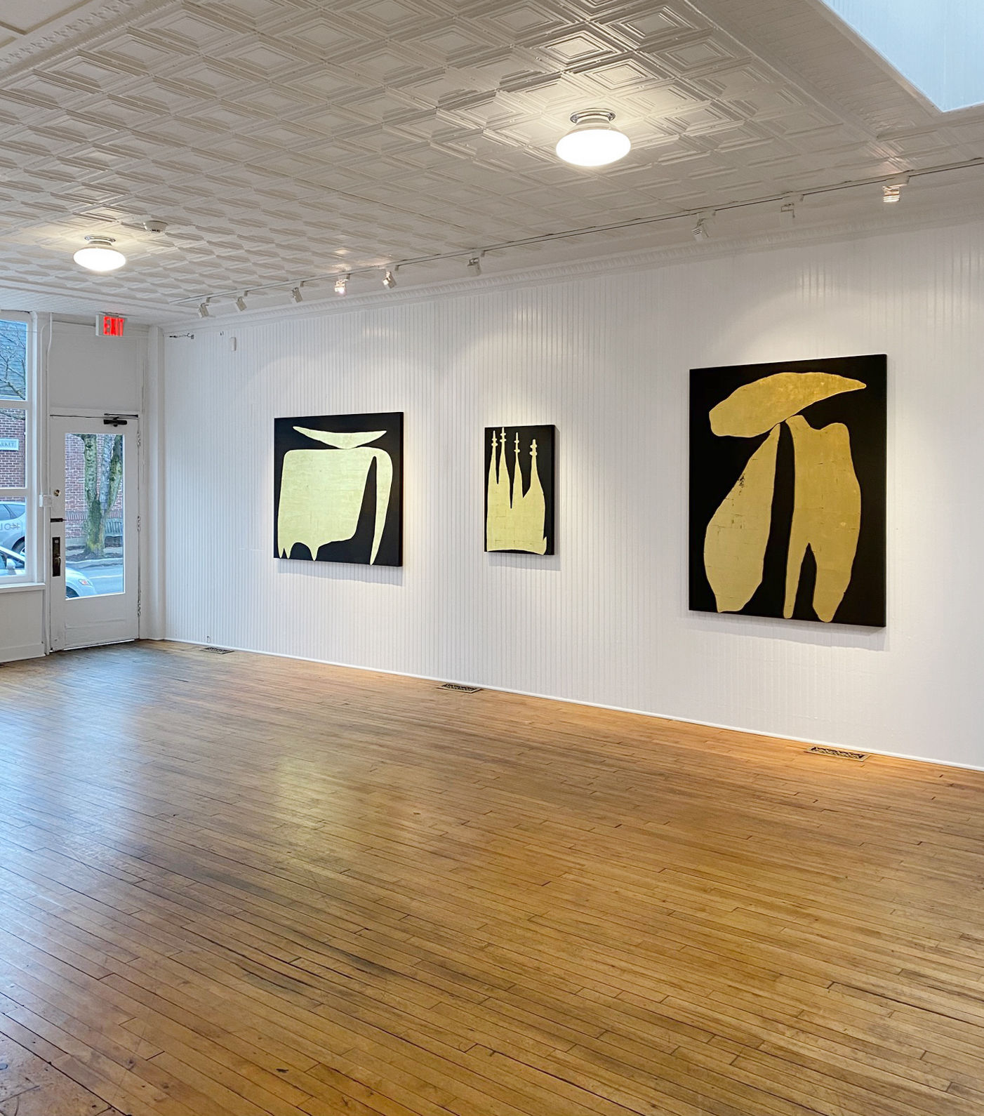 Installation view: A Way of Feeling: Thomas Agrinier, Hollis Heichemer, and Anna Pietrzak