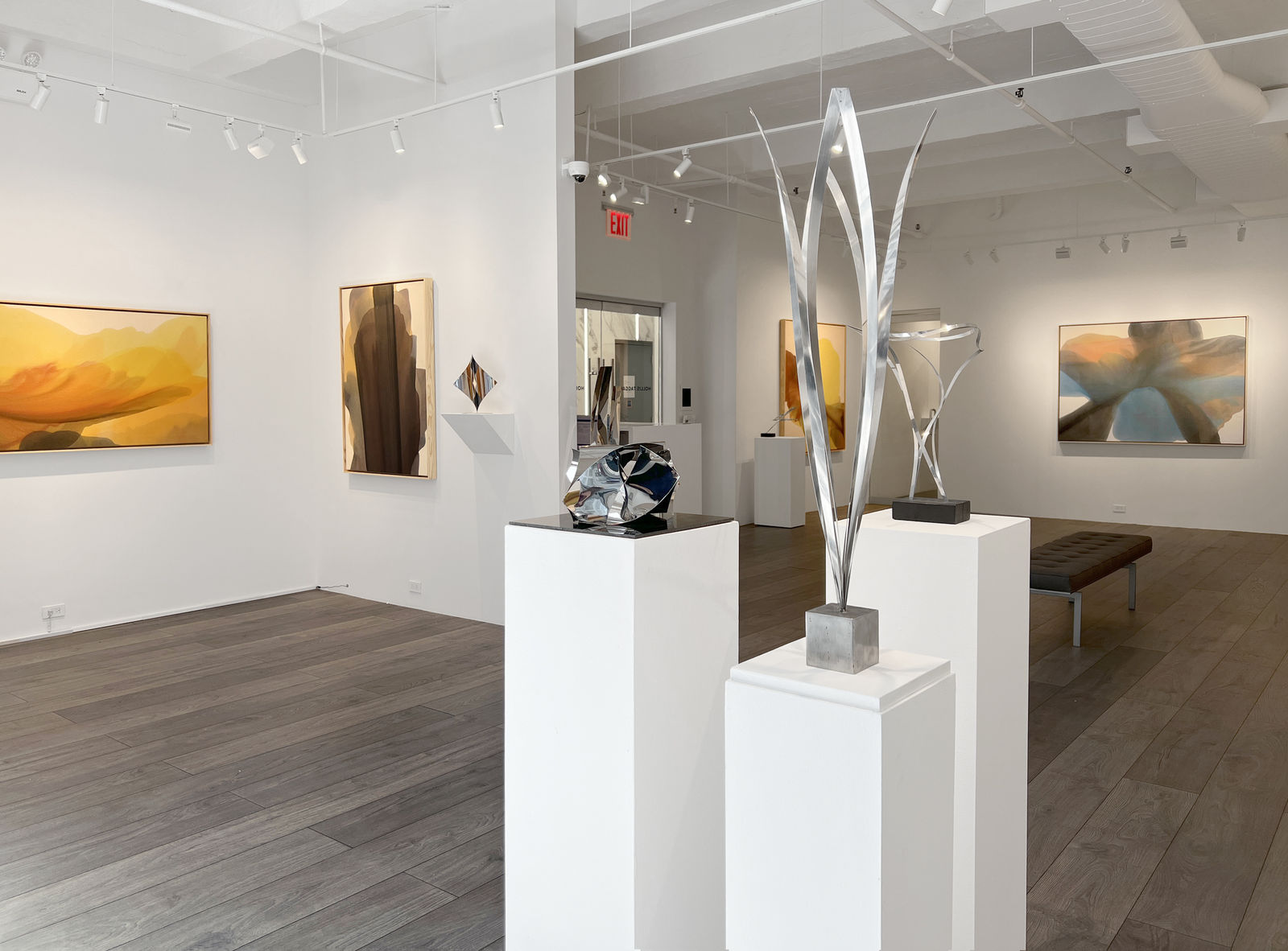 Installation view: Irene Monat Stern and Jan Peter Stern: Lyrical Modernism