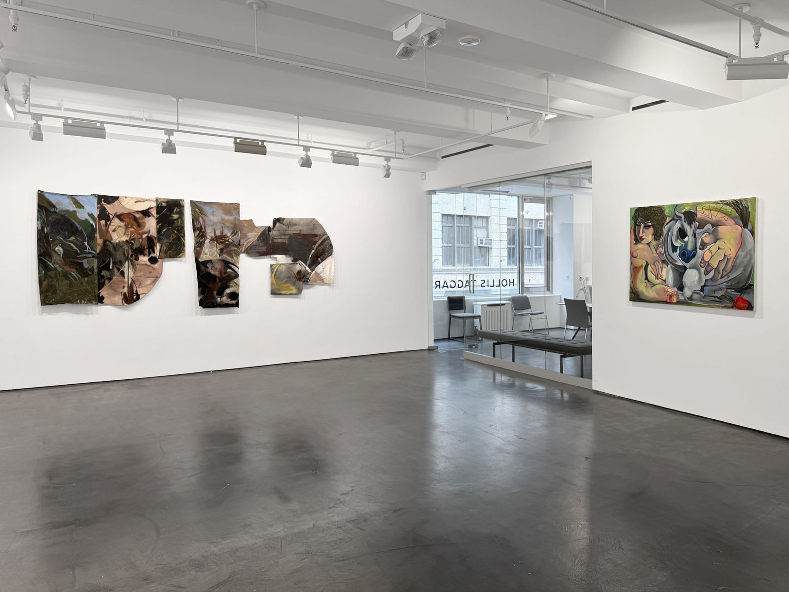 Installation view: When We Meet Again: RISD MFA Painting Class of 2025