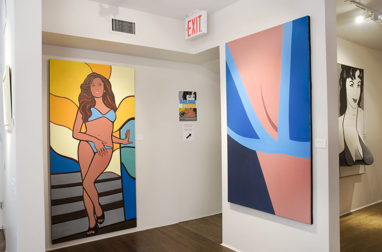 Installation view: Marjorie Strider
