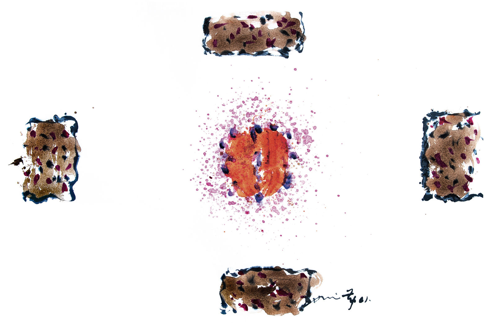 Hsiao Chin, All Ways Energy (Le forze di Quattro Parte) 四方能量, 1961