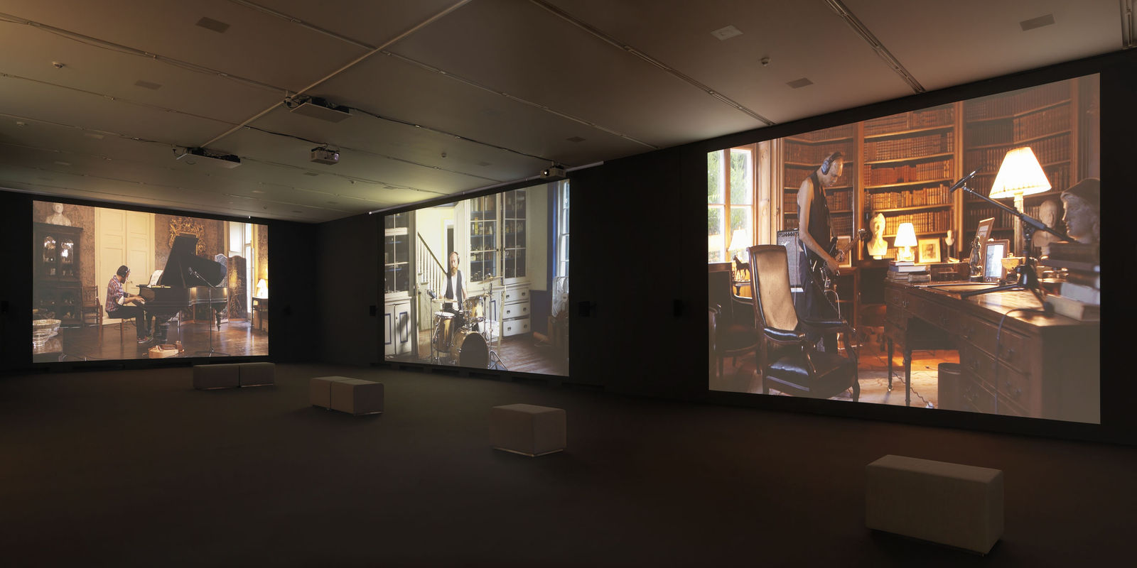 Installation views, Migros Museum für Gegenwartskunst, Zürich, Switzerland, 2012.