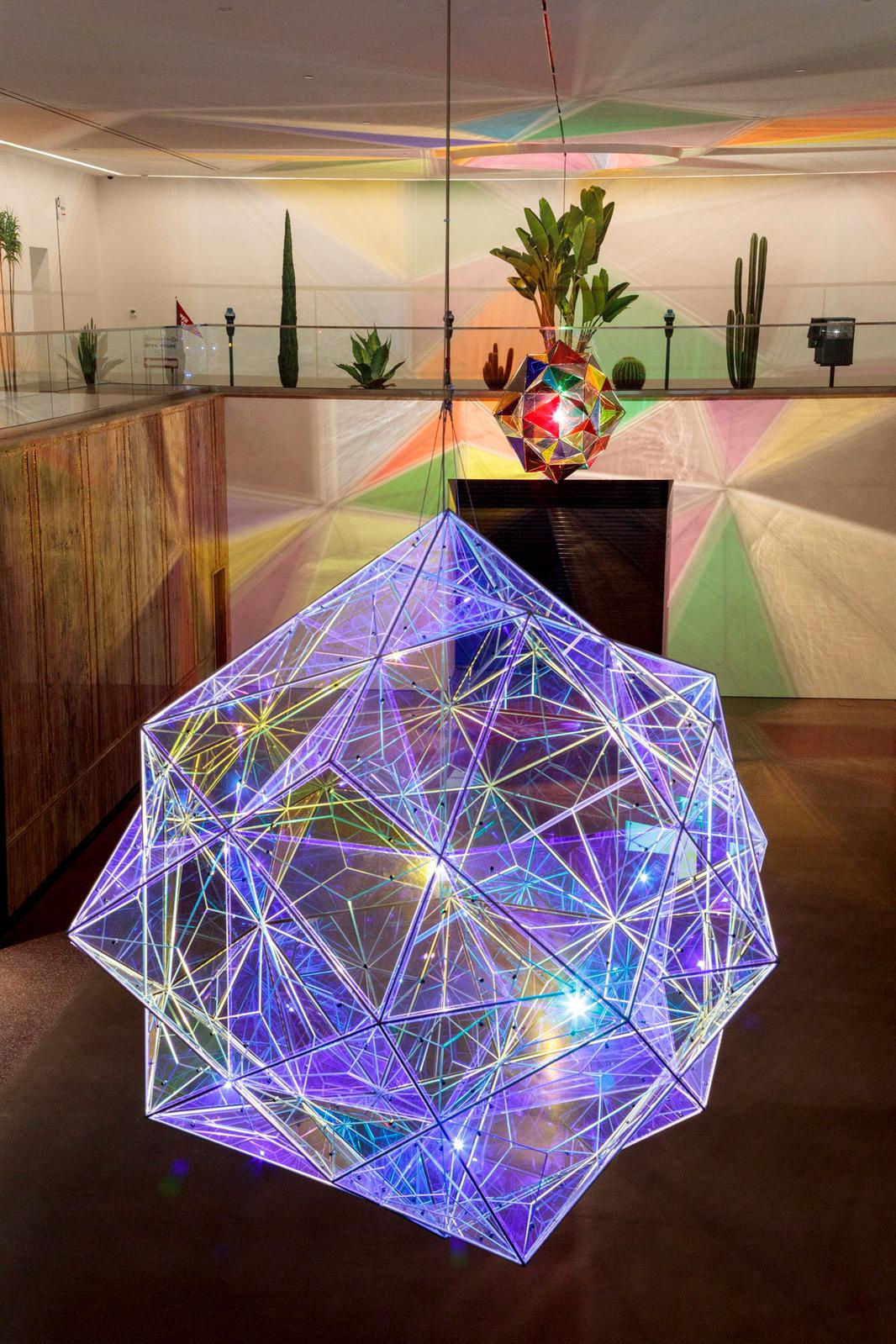 Reality projector, Marciano Art Foundation, 2018 Photo: Joshua White, Courtesy of Studio Olafur Eliasson