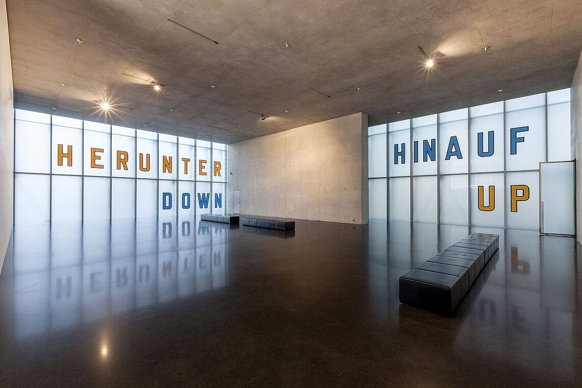 &copy; Lawrence Weiner | ARS, New York | Bildrecht, Wien, 2016 und Kunsthaus Bregenz