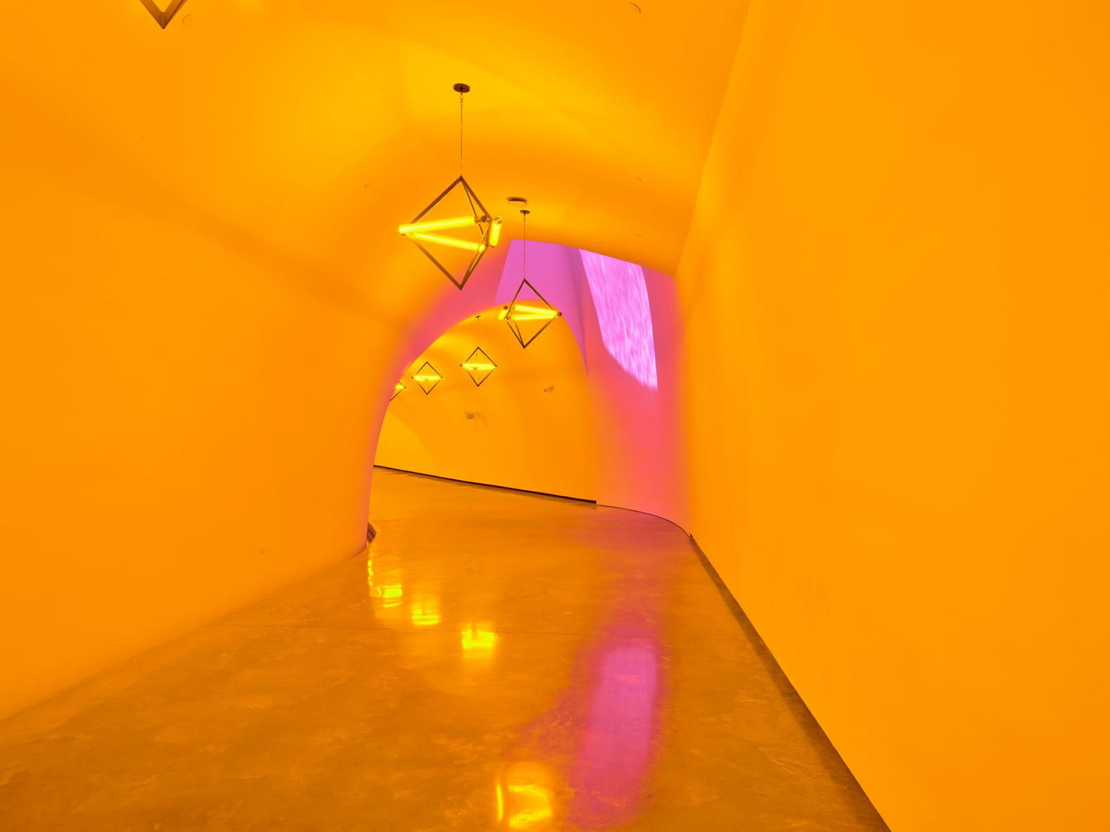 Sometimes an underground movement is an illuminated bridge, 2020 Museum of Fine Arts, Houston Courtesy of Studio Olafur Eliasson
