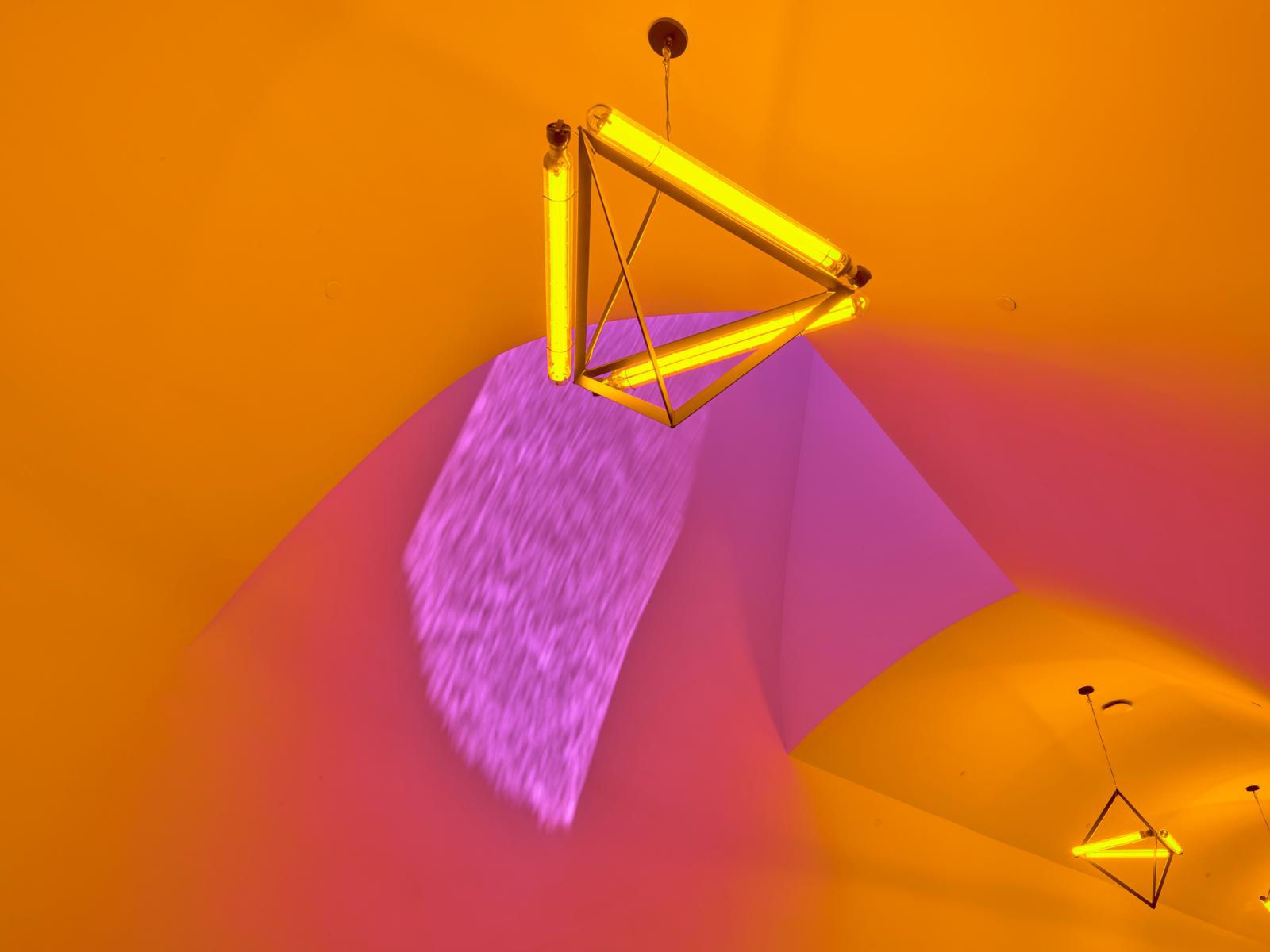 Sometimes an underground movement is an illuminated bridge, 2020 Museum of Fine Arts, Houston Courtesy of Studio Olafur Eliasson