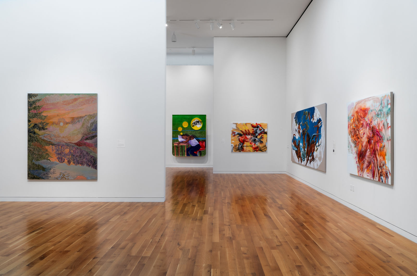 Installation photography of PRESENT ’23: Building the Scantland Collection of the Columbus Museum of Art. Courtesy of the Columbus Museum...