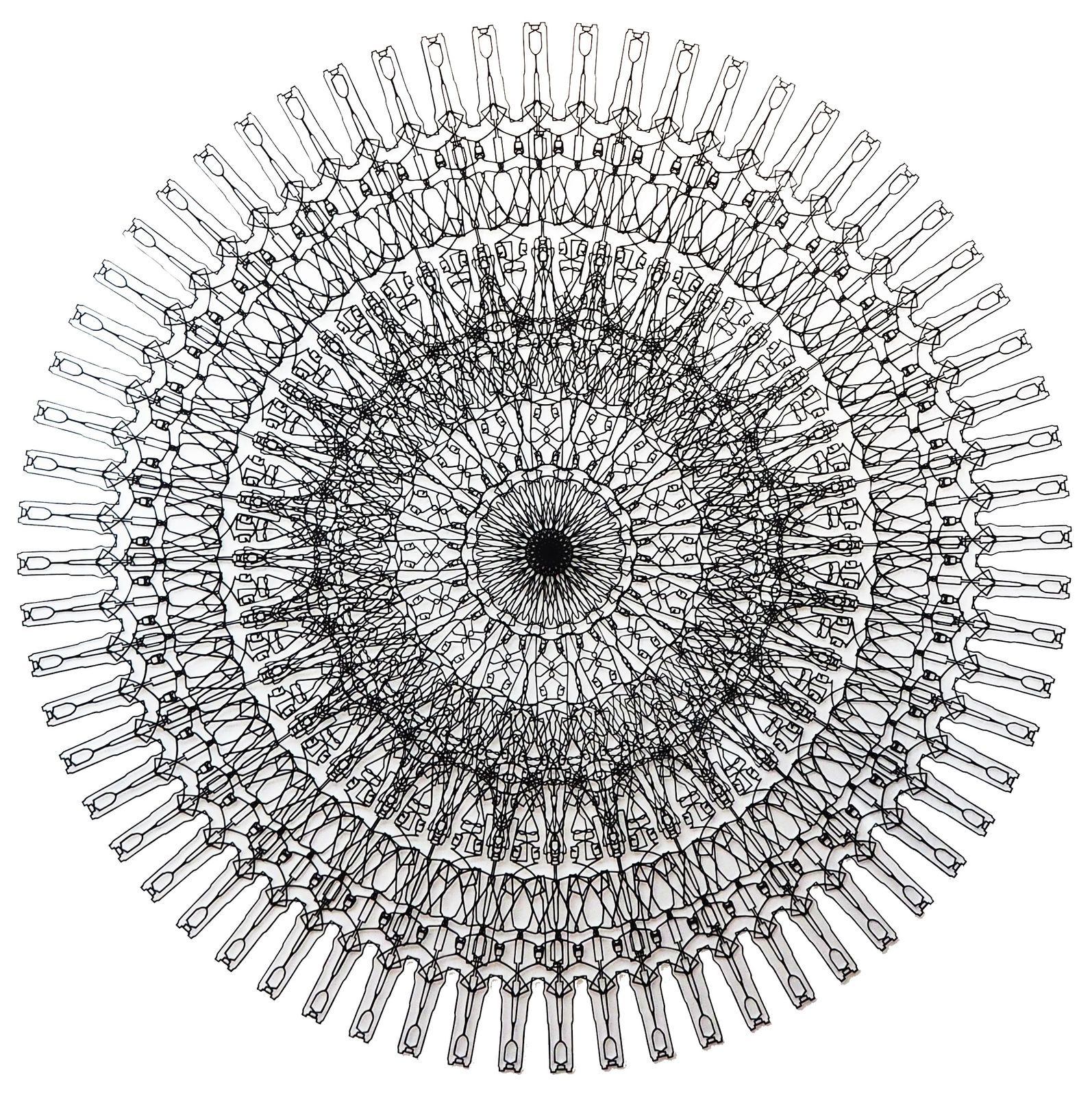 MUJAHIDIN NURRAHMAN ORDER IN CHAOS (BLACK), 2020