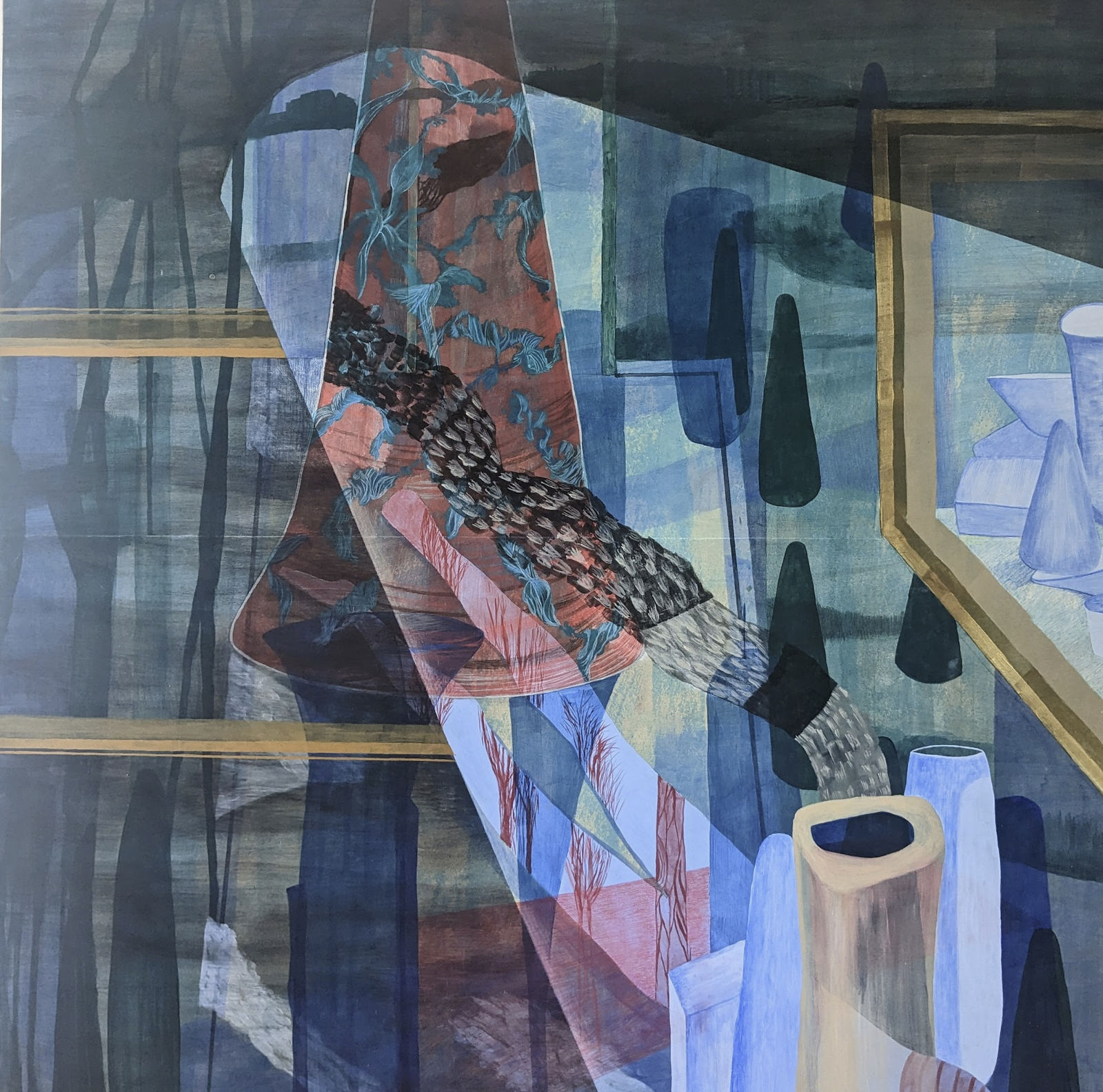 Montserrat Gómez-Osuna, Cuadro iluminado, 2023