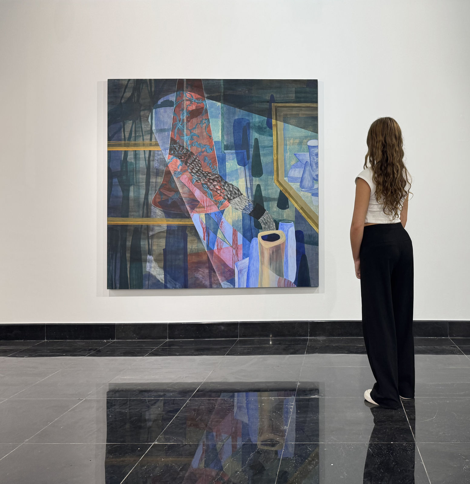 Montserrat Gómez-Osuna, Cuadro iluminado, 2023