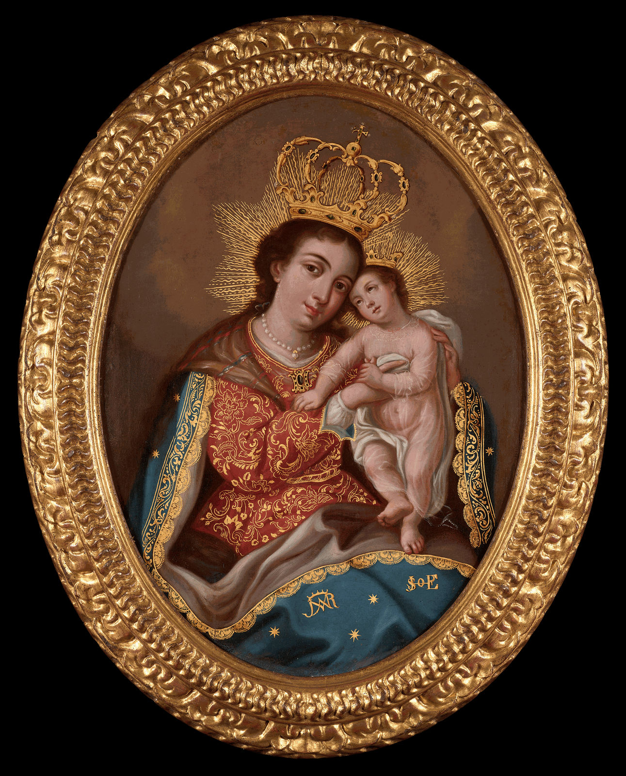 Luis Berrueco (active 1717-1750), Our Lady of Refuge