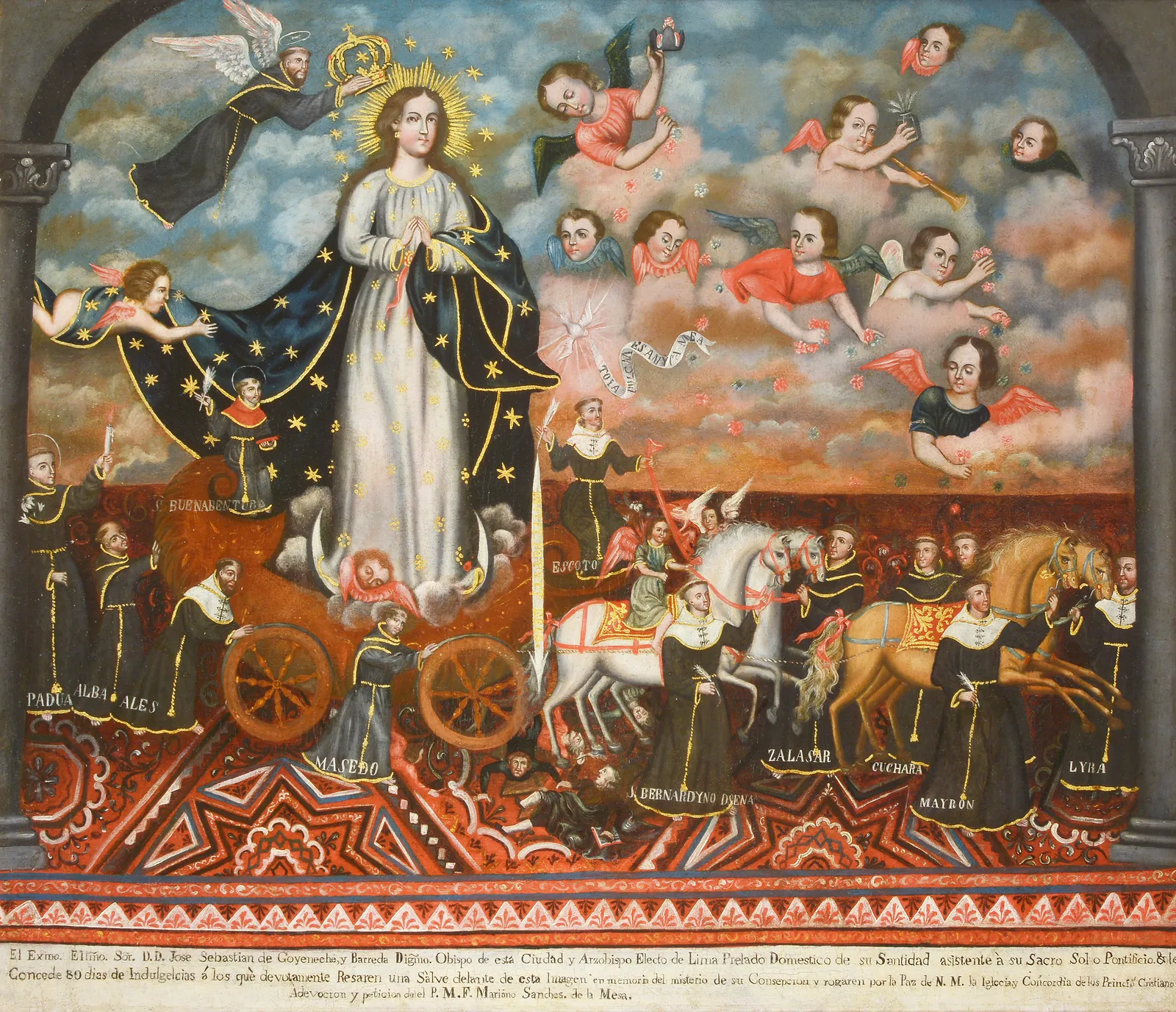 The Triumph of the Immaculate Conception, Cuzco, 18th century