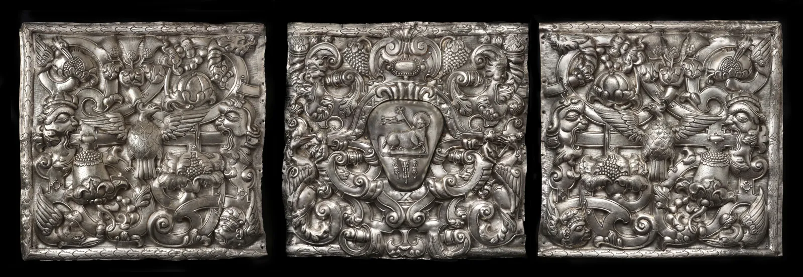 Altar Frontal Plates, Puno, Viceroyalty of Peru， circa 1700–1735