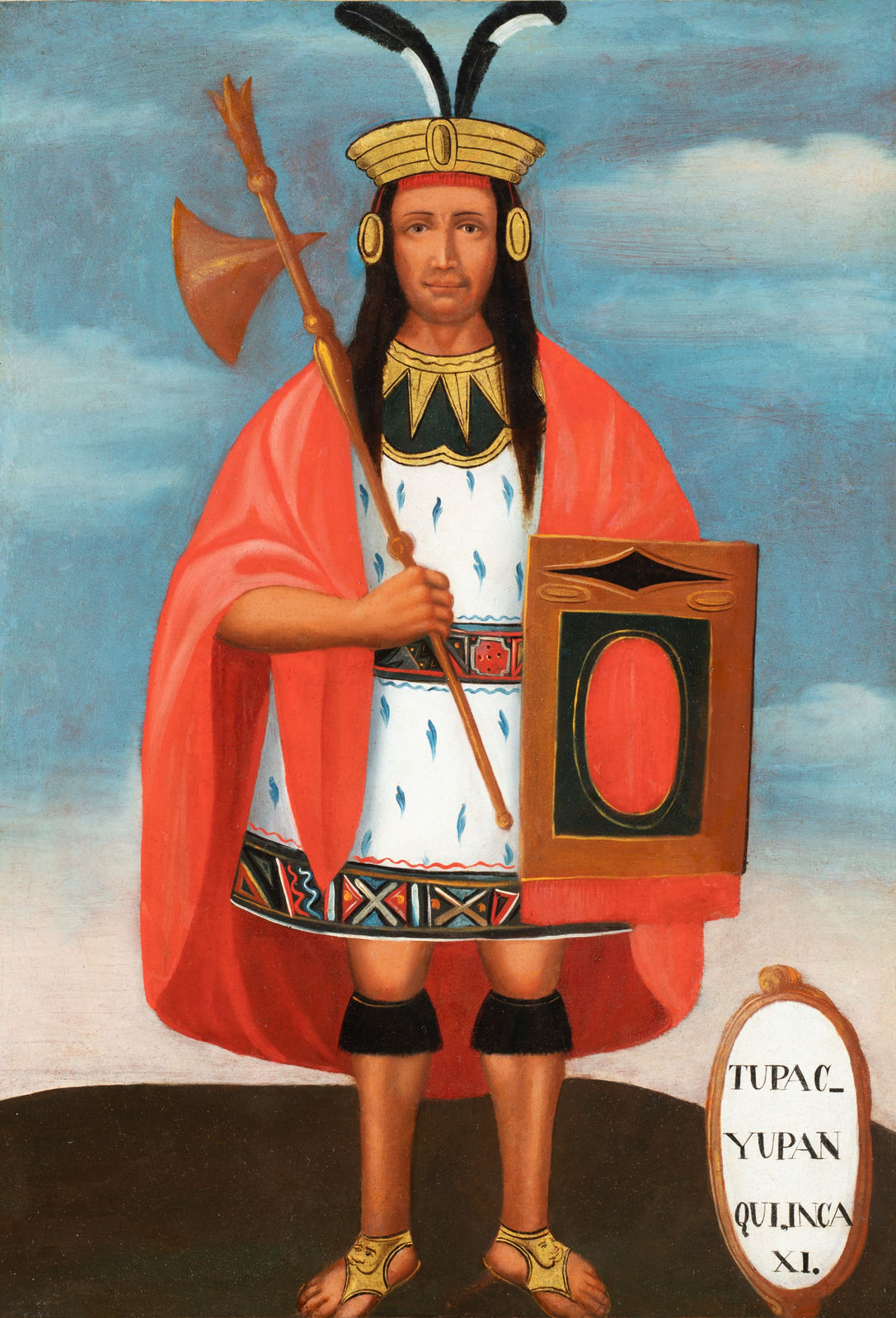 Anonymous artist, Inca Series: The Kings of Peru, Cuzco, ca. 1840/1850