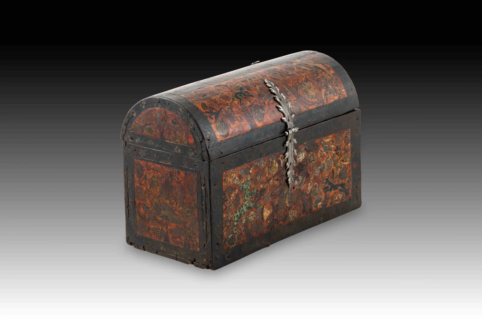 Barniz de Pasto Box, Pasto (Colombia) 17th century