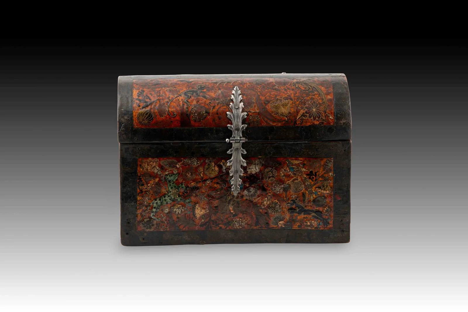 Barniz de Pasto Box, Pasto (Colombia) 17th century