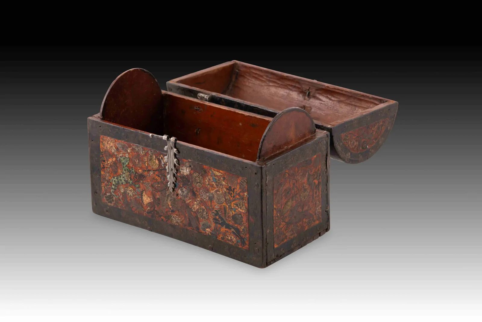 Barniz de Pasto Box, Pasto (Colombia) 17th century