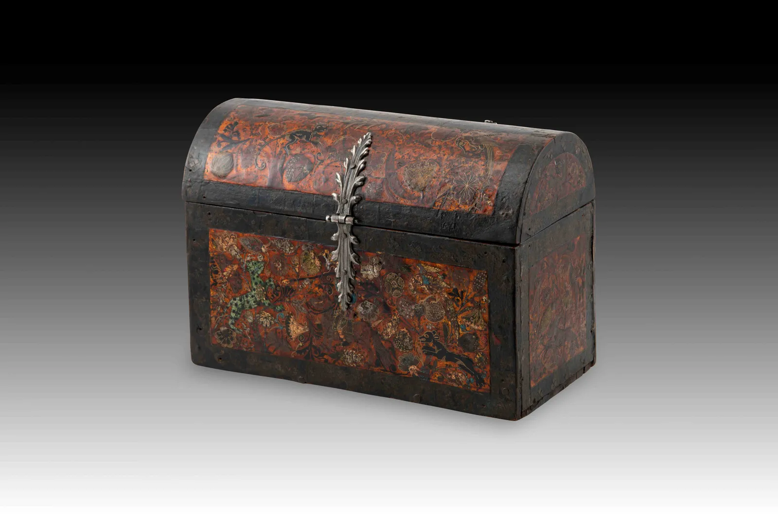 Barniz de Pasto Box, Pasto (Colombia) 17th century