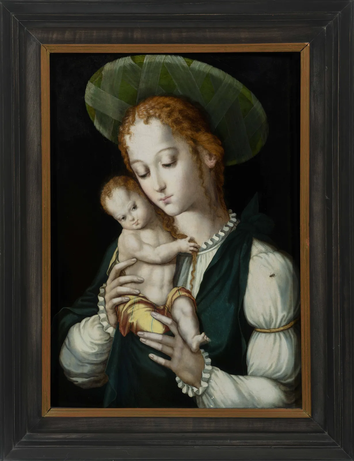 Luis de Morales (El Divino), Badajoz, 1510 - Alcántara?,1586, Virgin of the Hat