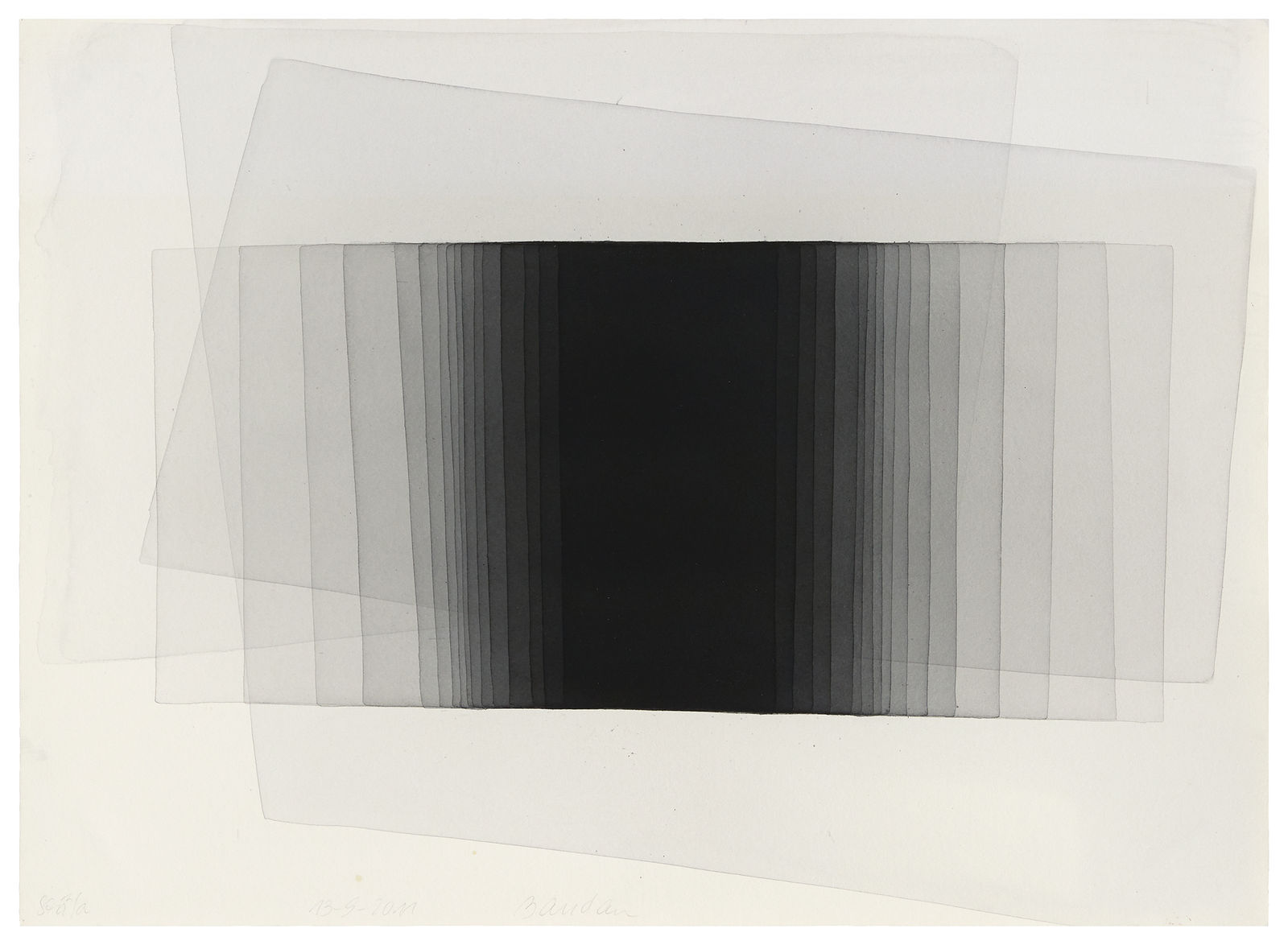 Joachim Bandau, #021908  o.T., 13.9.2011 / Stäfa, 2011