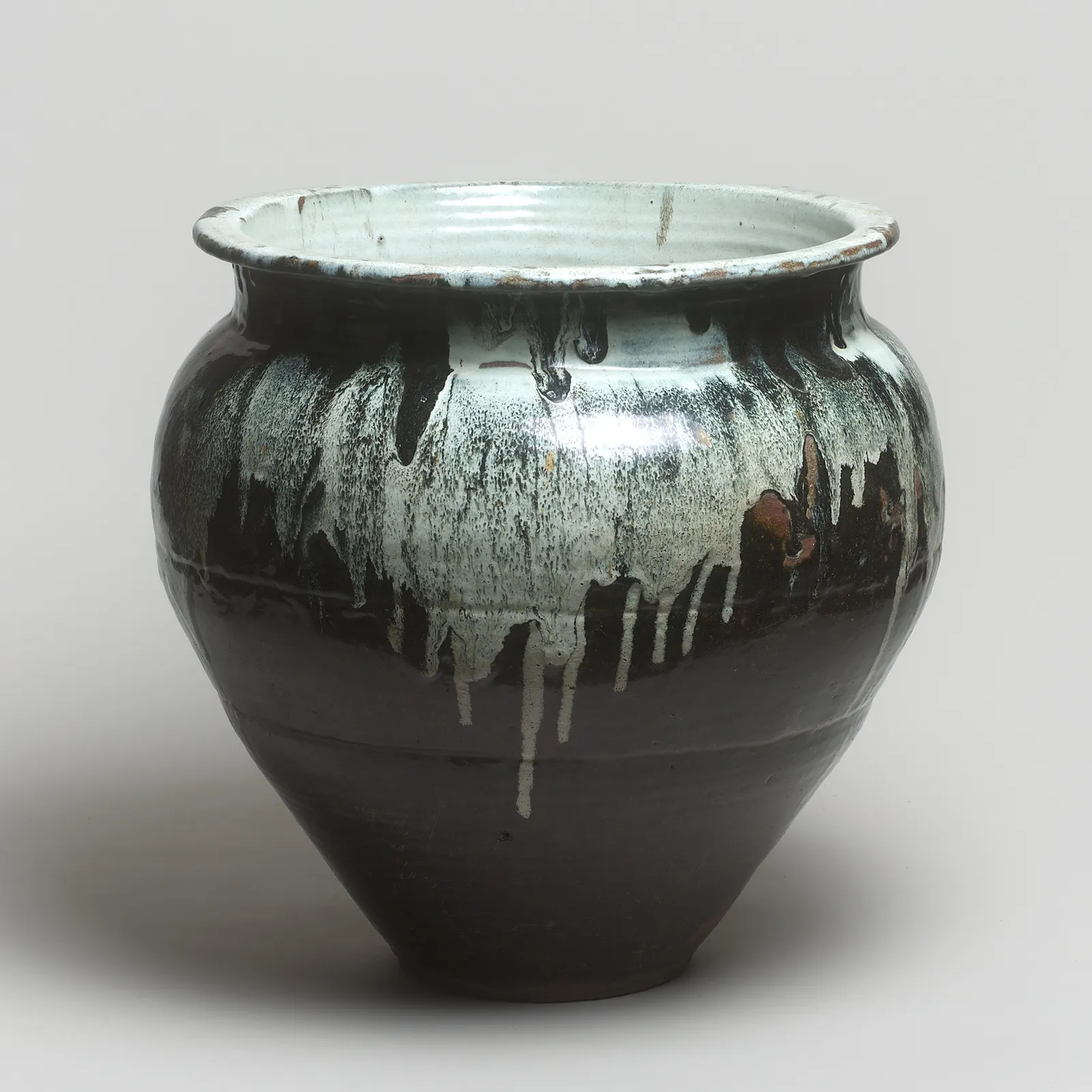 Keramik, #000181 Mizugame - Vorratstopf für Wasser, Edo-Zeit (1615-1867), 19. Jh.