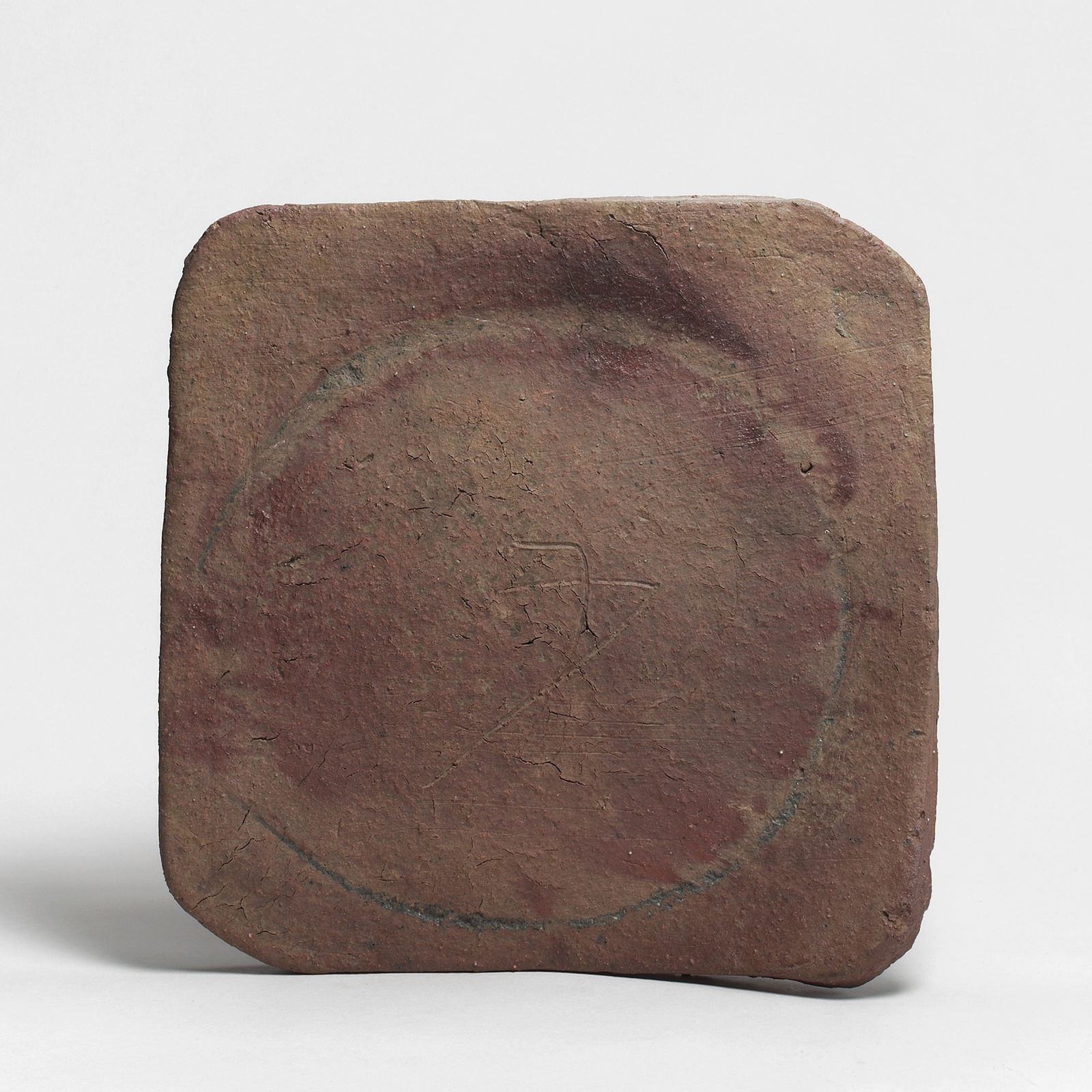 Keramik, #000403  Tôban- Keramikplatte, Momoyama-Zeit (1568-1615)