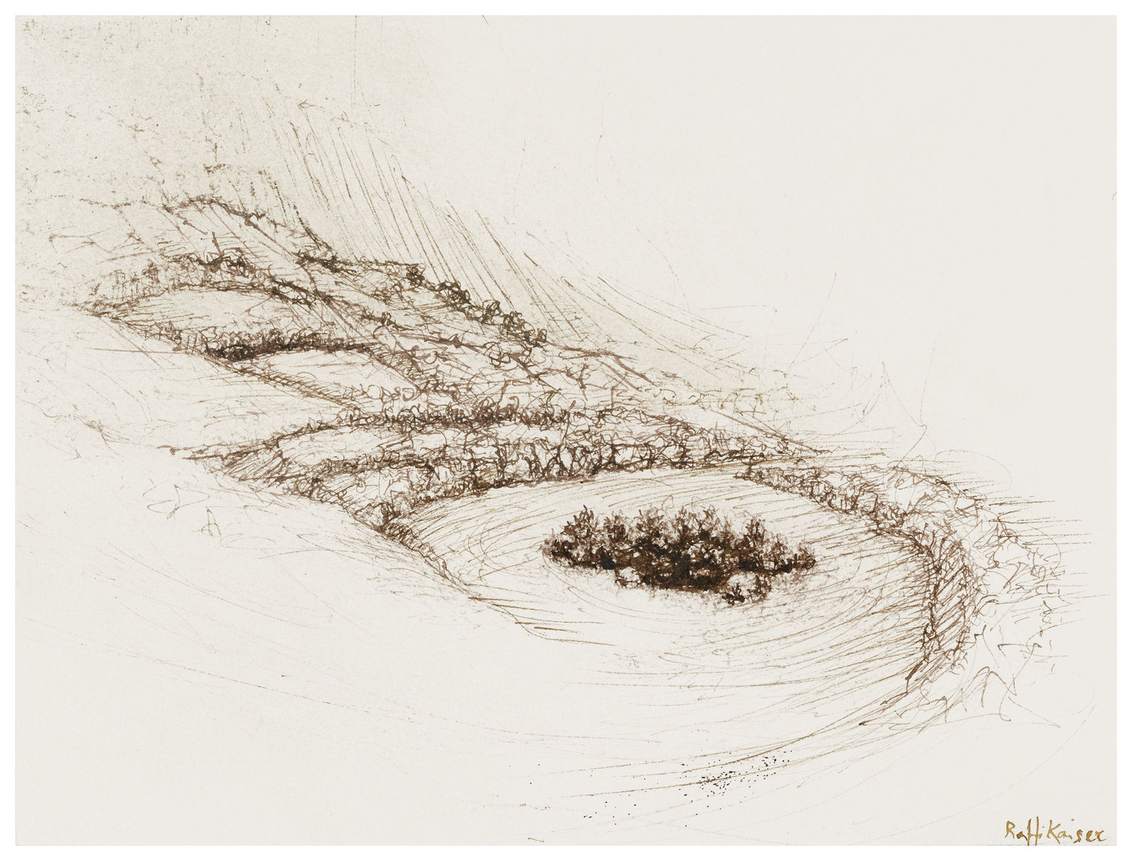 Raffi Kaiser, #022918  Landschaft, 2022/23