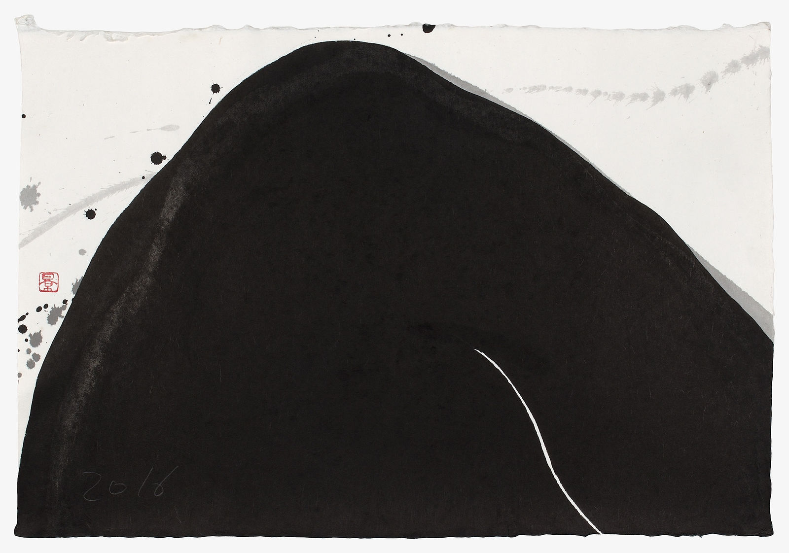 Kei Tanimoto, #021324  Schwarzer Berg, 2016