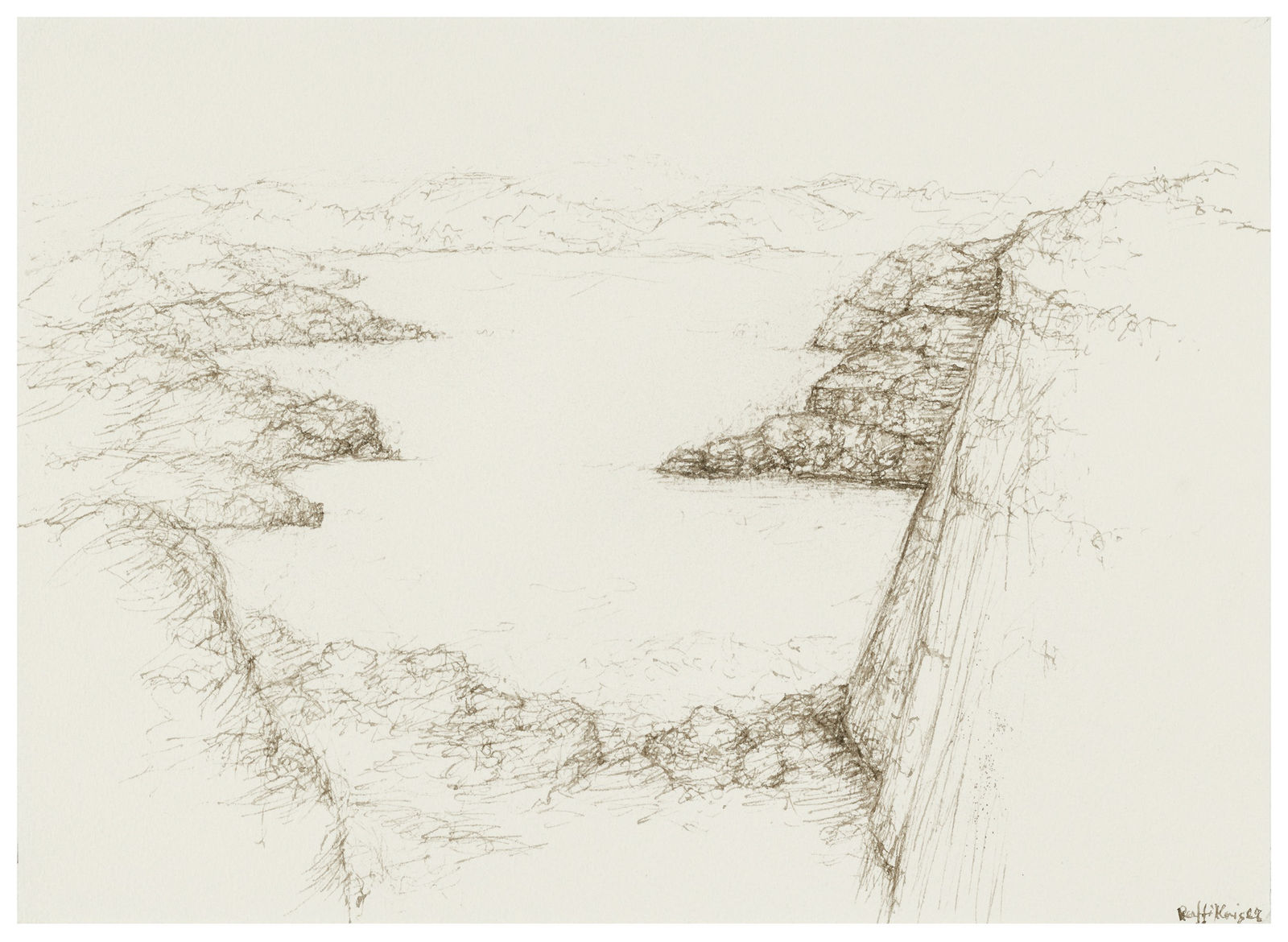 Raffi Kaiser, #022920  Landschaft, 2022/23