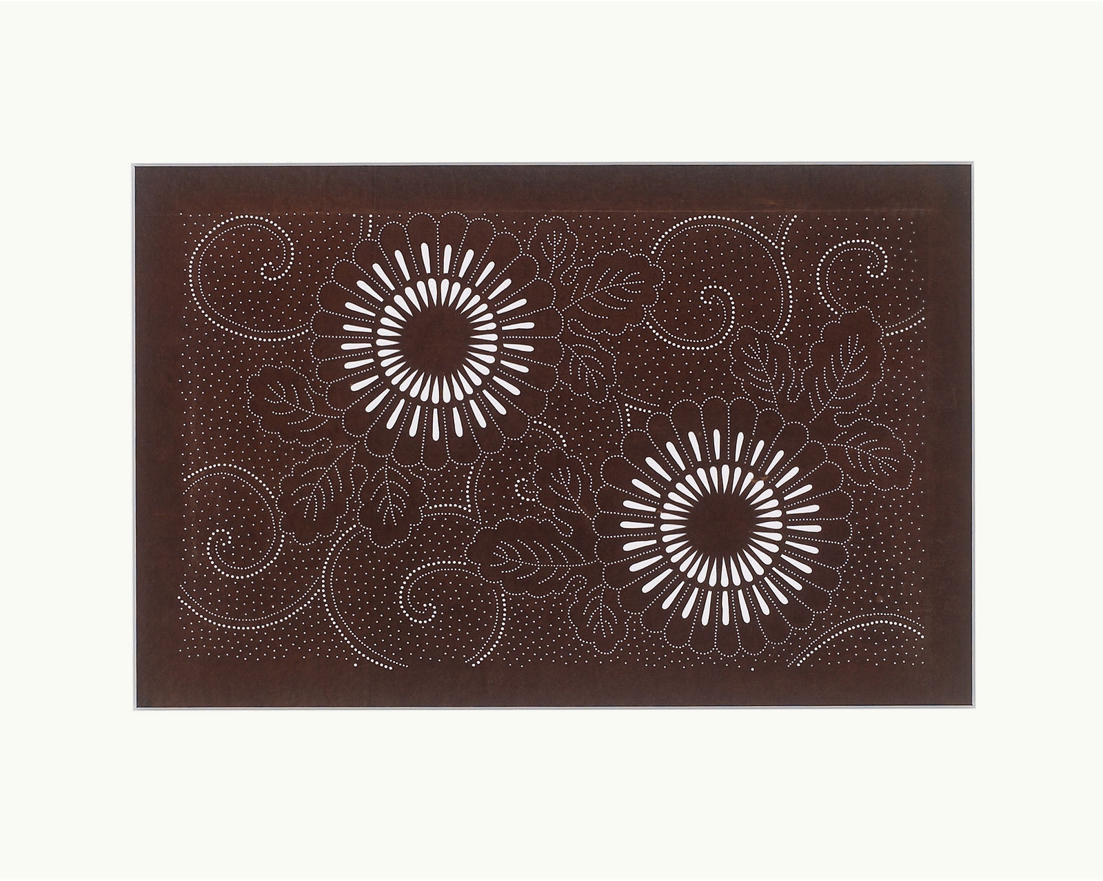 Katagami / Uwagami, #004769  Katagami (Textilfärbeschablone), Japan, Späte Edo-Zeit / Meiji-Zeit (2. H. 19. Jh. / Anfang 20. Jh.)