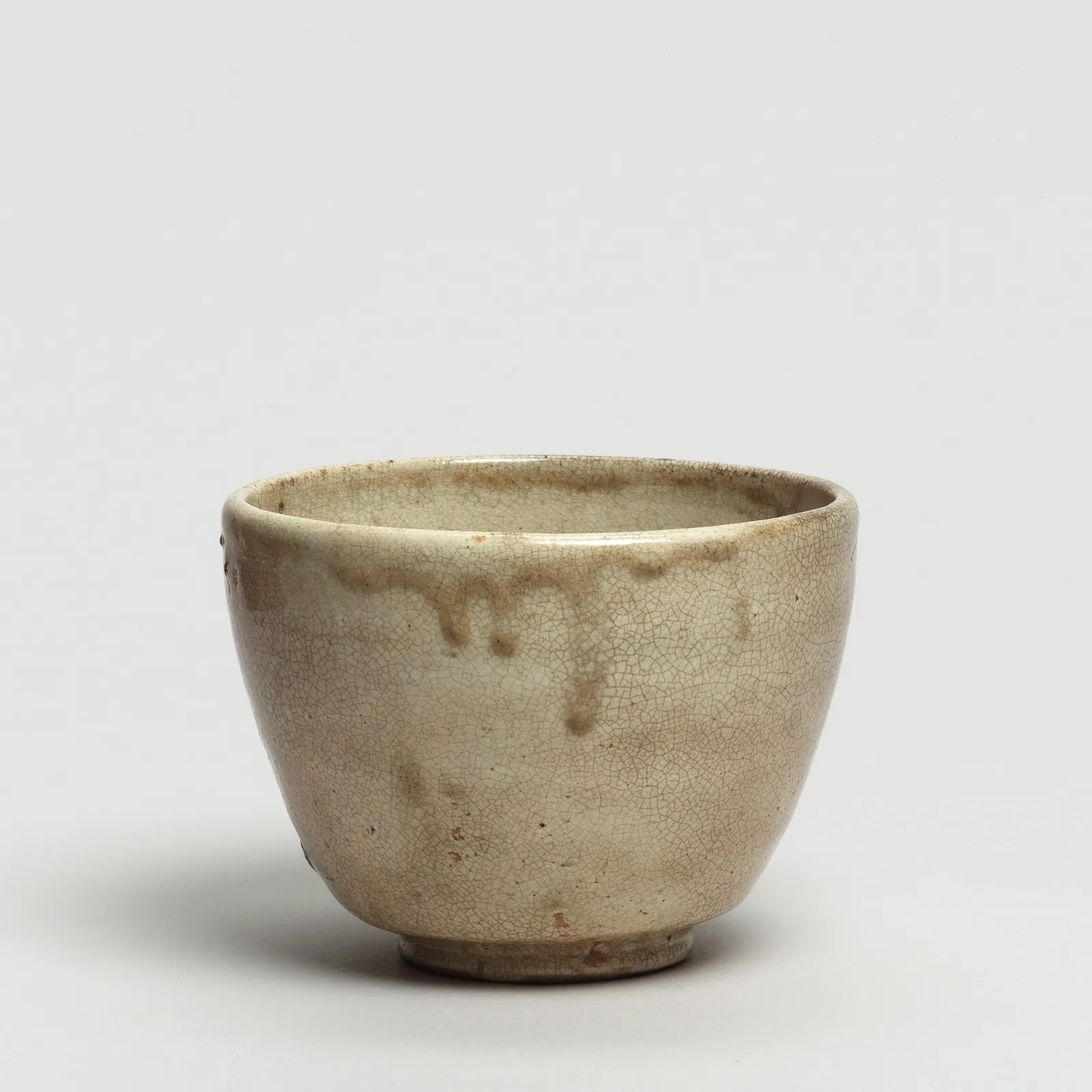 Keramik, #019730  Chawan - Teeschale, Späte Edo-Zeit (1600-1868) 19. Jahrhundert
