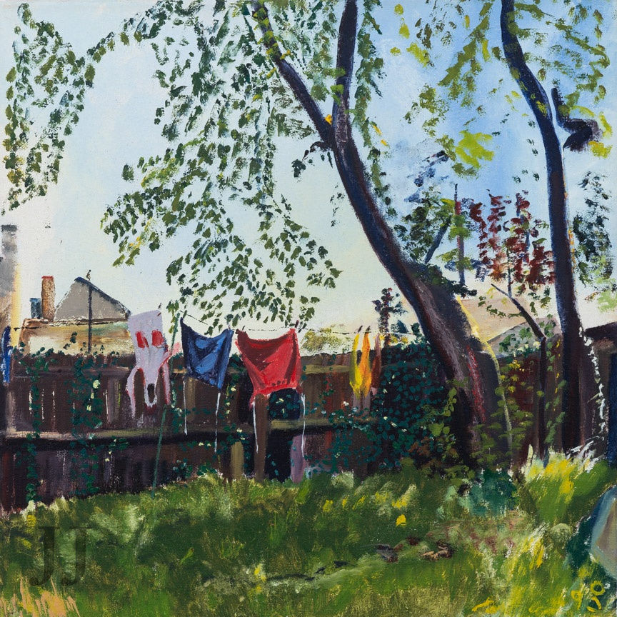 Holywell Cottage Garden (print), 1990