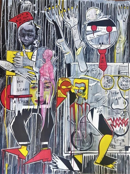 Blessing Ngobeni, Not a Sheep, 2017