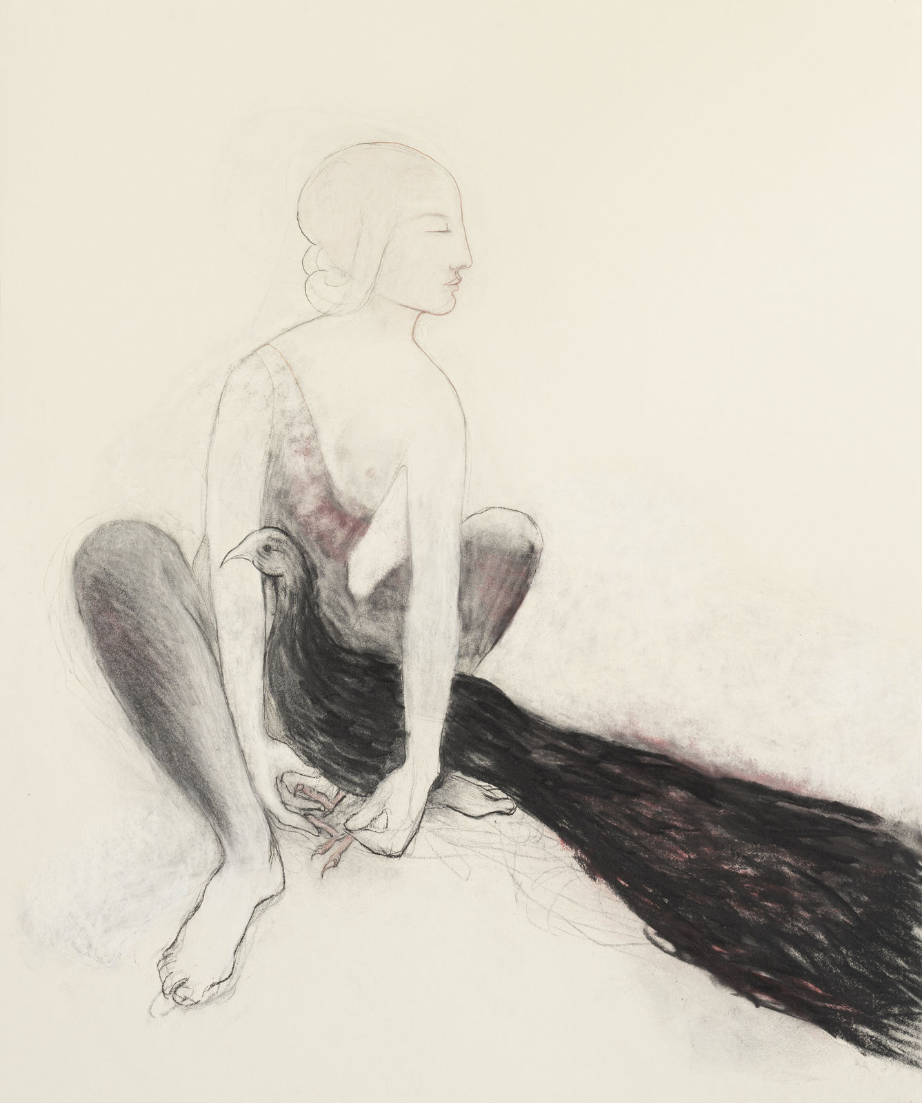 Alice Maher,The Bird Mistress (for janet), 2020