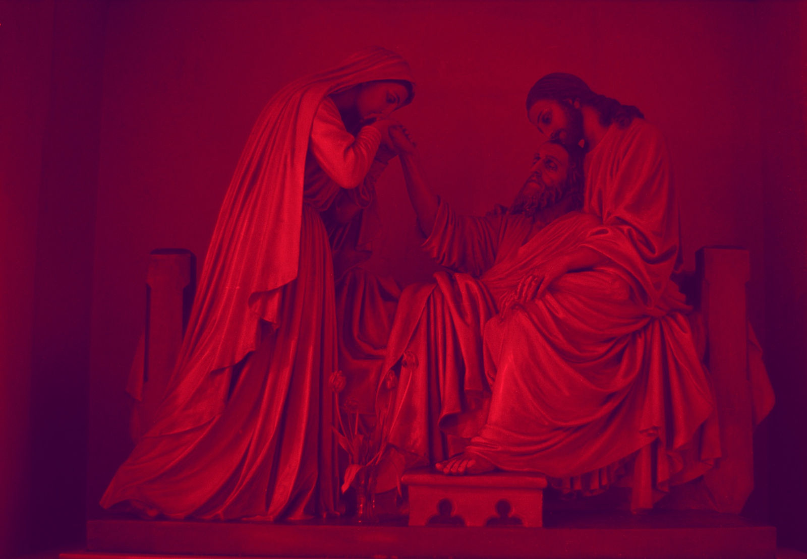 Paul Nugent, Intercession, oil on board, 2004