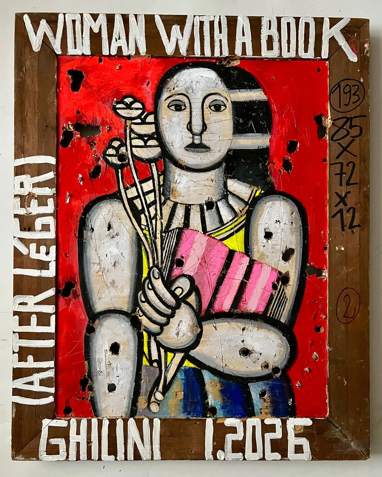 Joris Ghilini, Woman with a book, 2026