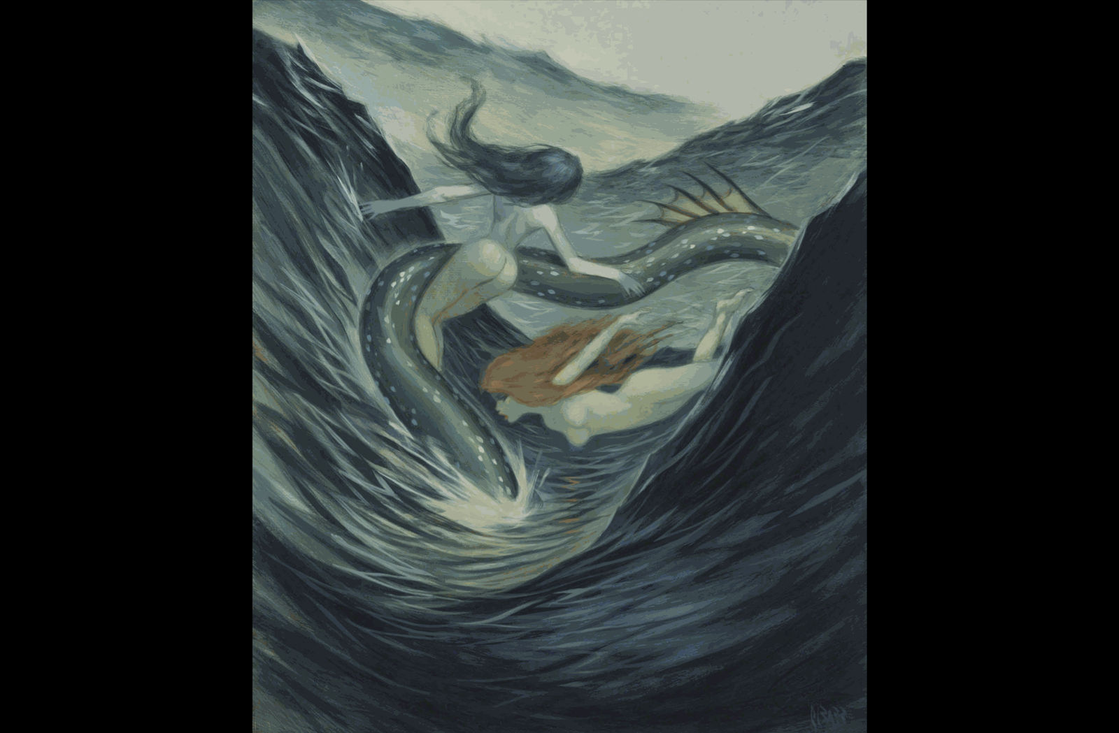 Glenn Barr, Out in the Deep, 2017