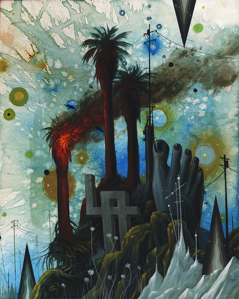 Jeff Soto, LA Decay Overgrowth, 2015