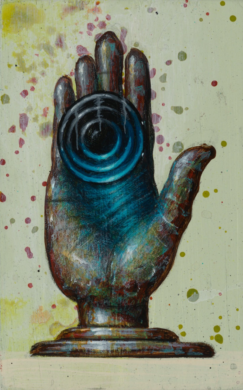 Johnny KMNDZ Rodriguez, Automaton : Left Hand, SOLD (click for details), 2021