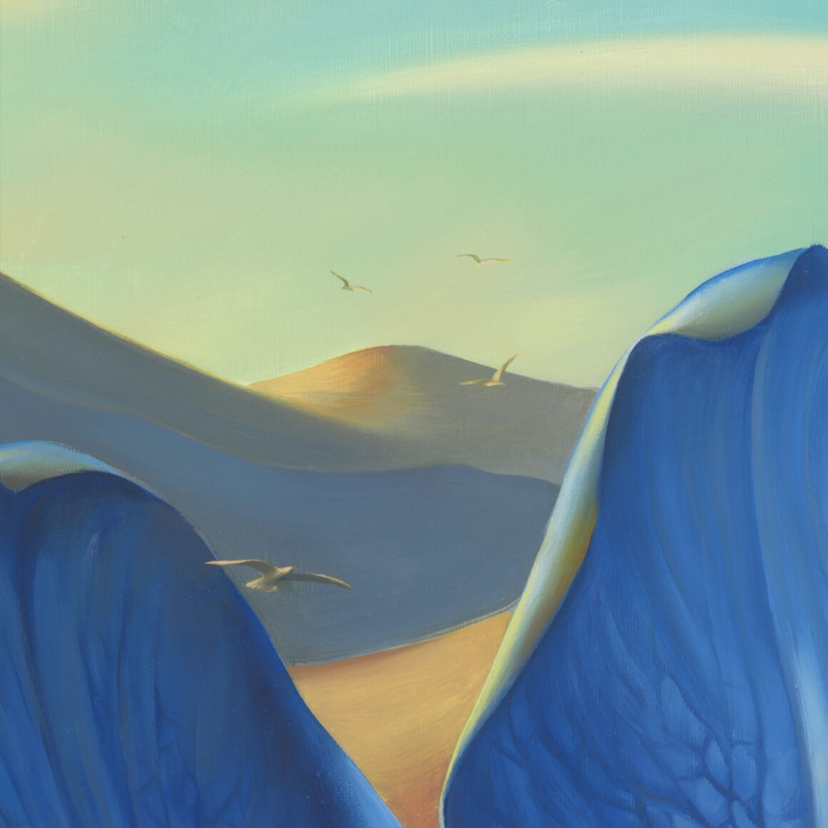 ACROSS THE MOUNTAINS AND INTO THE TREES