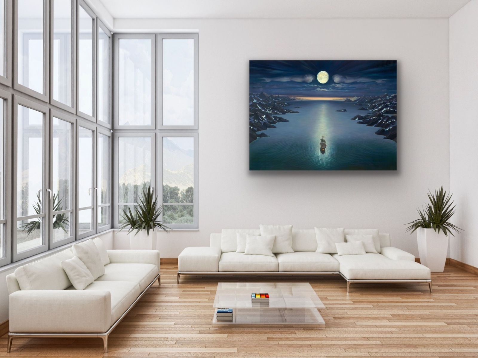 SPIRIT OF MAGELLAN 55 x 74 INCHES