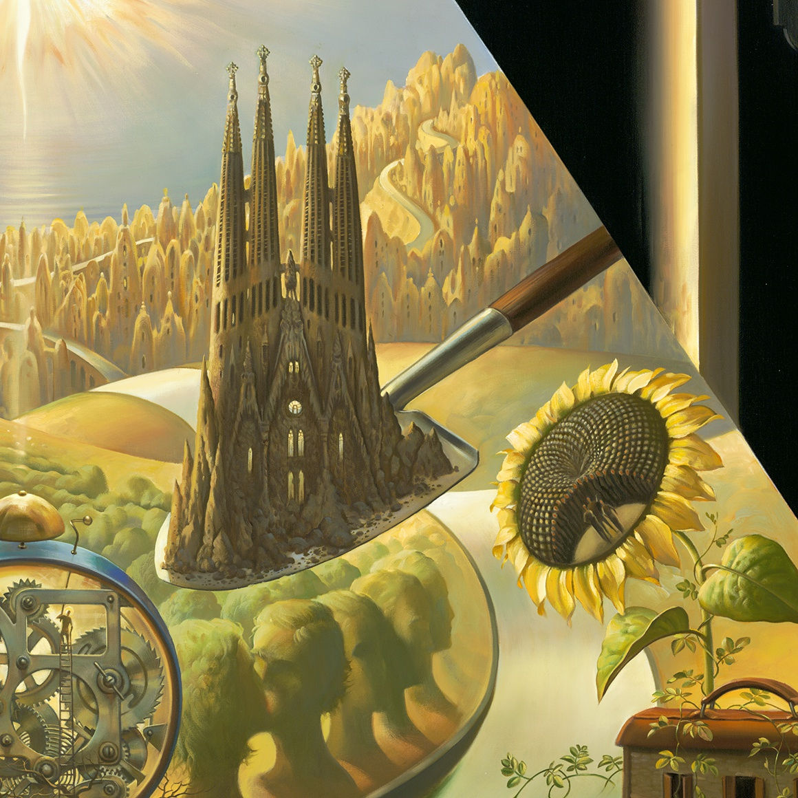 URBAN GEOMETRY - 58 x 78 Inches