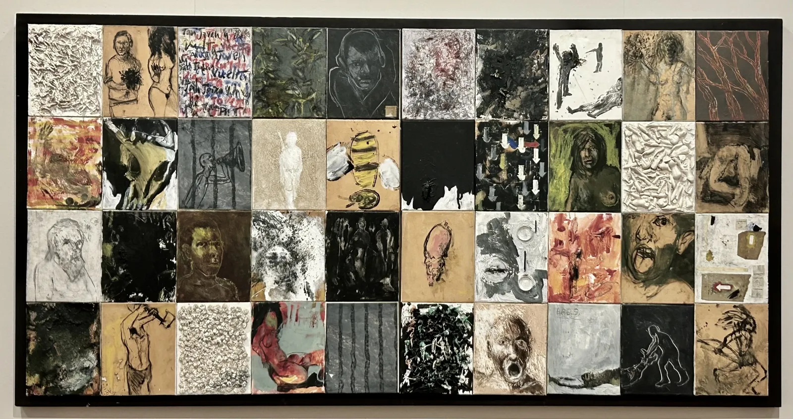 Aby Ruiz, Poliptico II ( Polyptych), 2006