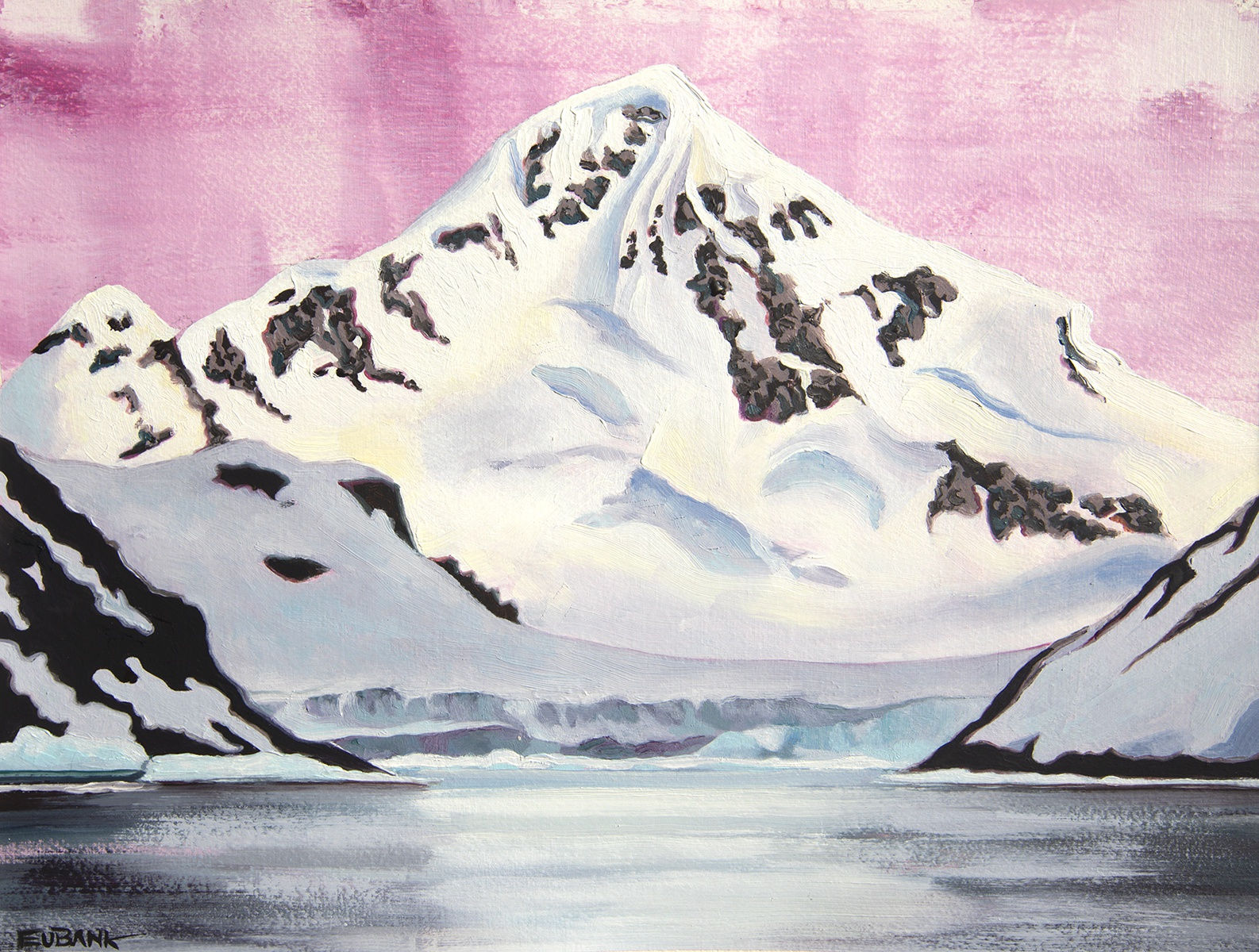 Danielle Eubank, Antarctica Mountains IV, 2020